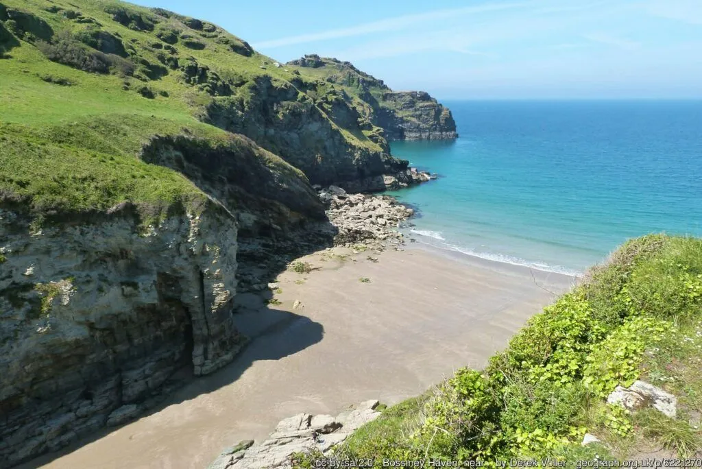 Bossiney Cove Beach beach, Cornwall