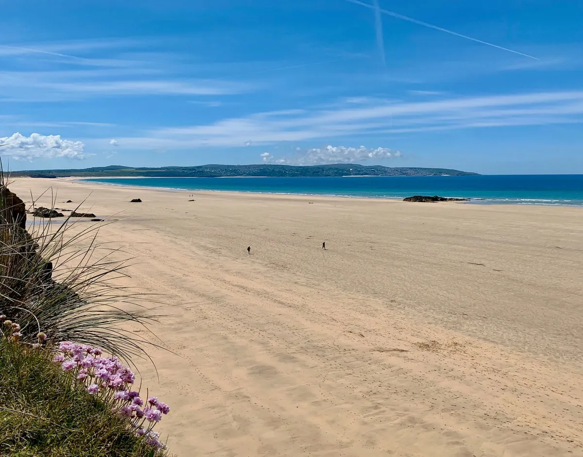 Gwithian Towans beach, Cornwall