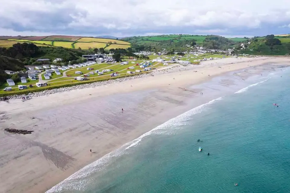Pentewan Beach beach, Cornwall