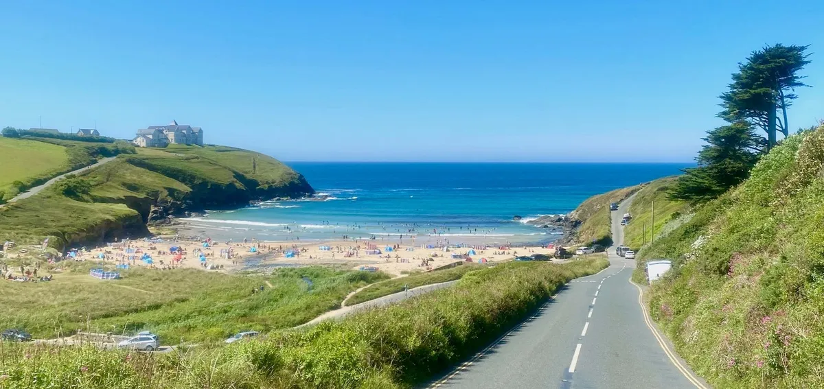 Poldhu Cove Beach beach, Cornwall