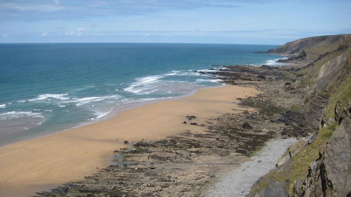 Sandymouth Beach